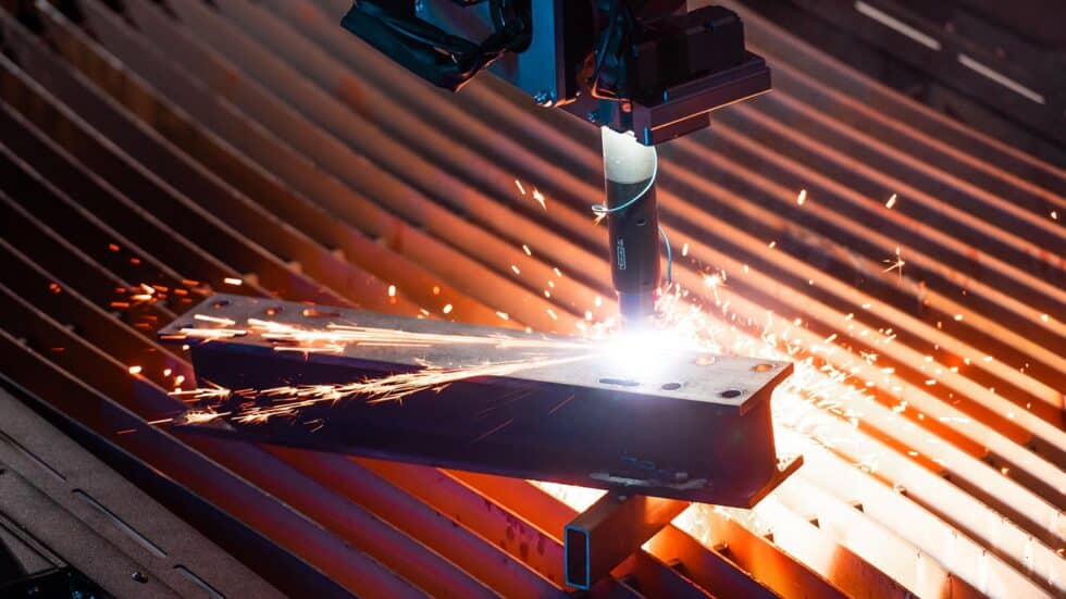 Plasmaschnitt am XFLARE